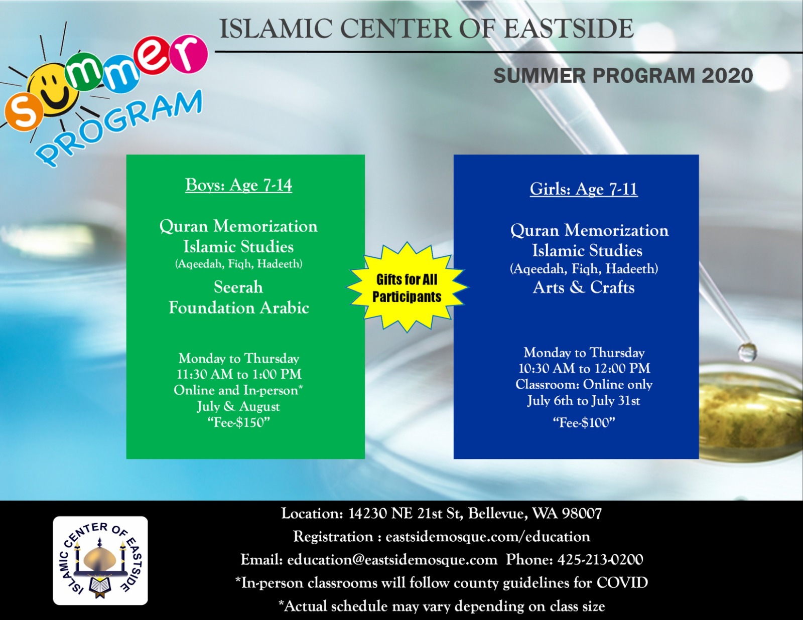 Islamic Center of Eastside (Bellevue Masjid)